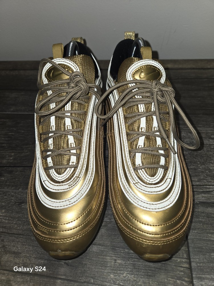 Nike Air Max 97 QS Olympic Gold Mens 8 Womens 9.5 CT4556-700