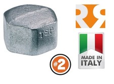 TAPPO FEMMINA DA 1/2" RACCORDERIA ZINCATA RACCORDI IDRAULICI ZINCATI 2 PEZZI