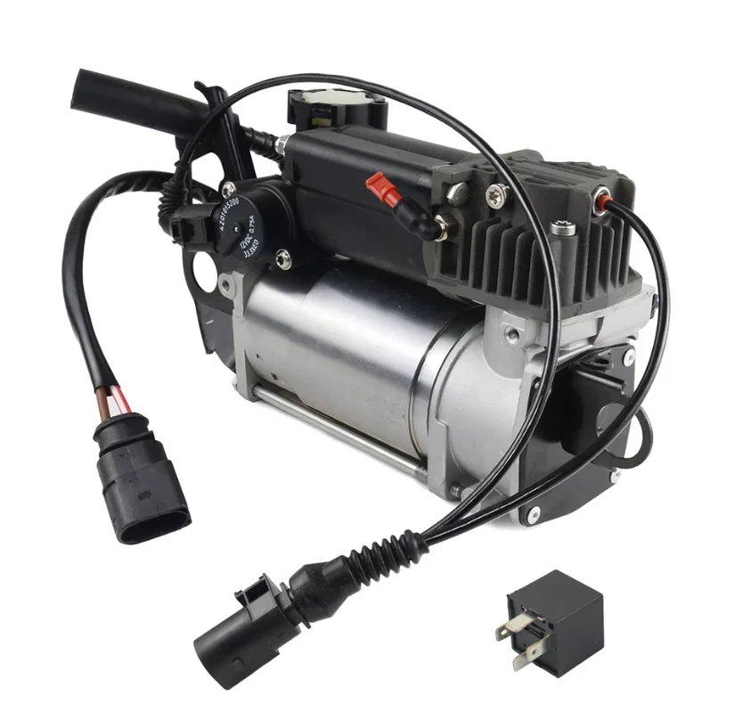 Compresseur de suspension pneumatique pour Porsche Cayenne 9PA S GTS VW Touareg - Photo 4/4