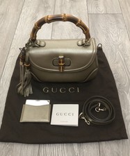 Gucci Bamboo Top Handle Medium Handbag 
