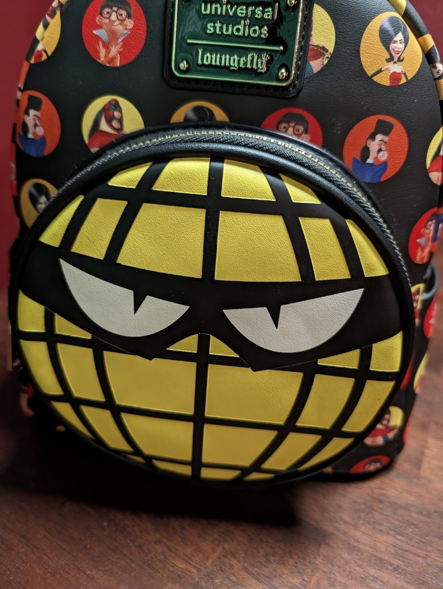 Loungefly Backpack Universal Despicable Me Vicious 6 Minions Villain Con NWT Universal Studios Vicious 6 Minions Villain | Mercari main image 3