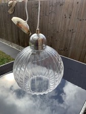 Image of Light Ceiling Pendant Antique Brass