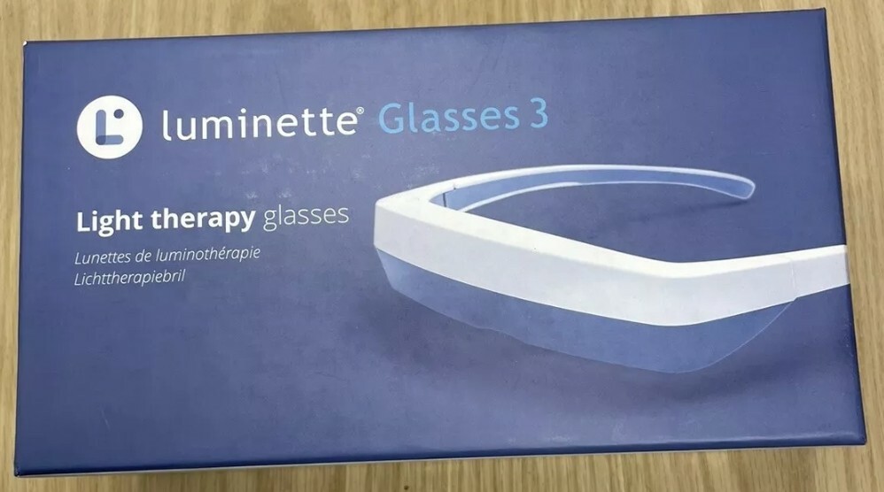 NEW 3 Light Therapy Glasses Relief for Sleep Problems & Mood