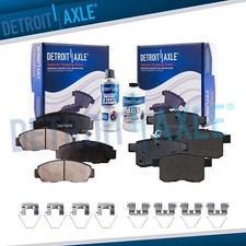 Front Rear Ceramic Brake Pads Whardware For 2011 2012 Acura Tsx Honda Accord Front Rear Ceramic Brake Pads Whardware For 2011 2012 Acura Tsx Honda Accord