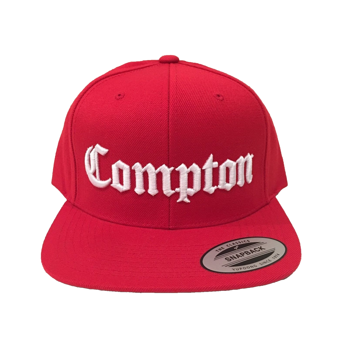 Compton Snapback Hat 3D Embroidery Cap Yupoong N.W.A Eazy E