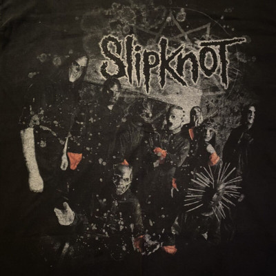 Wait and Bleed Slipknot Band Black T-Shirt Cotton S-234XL