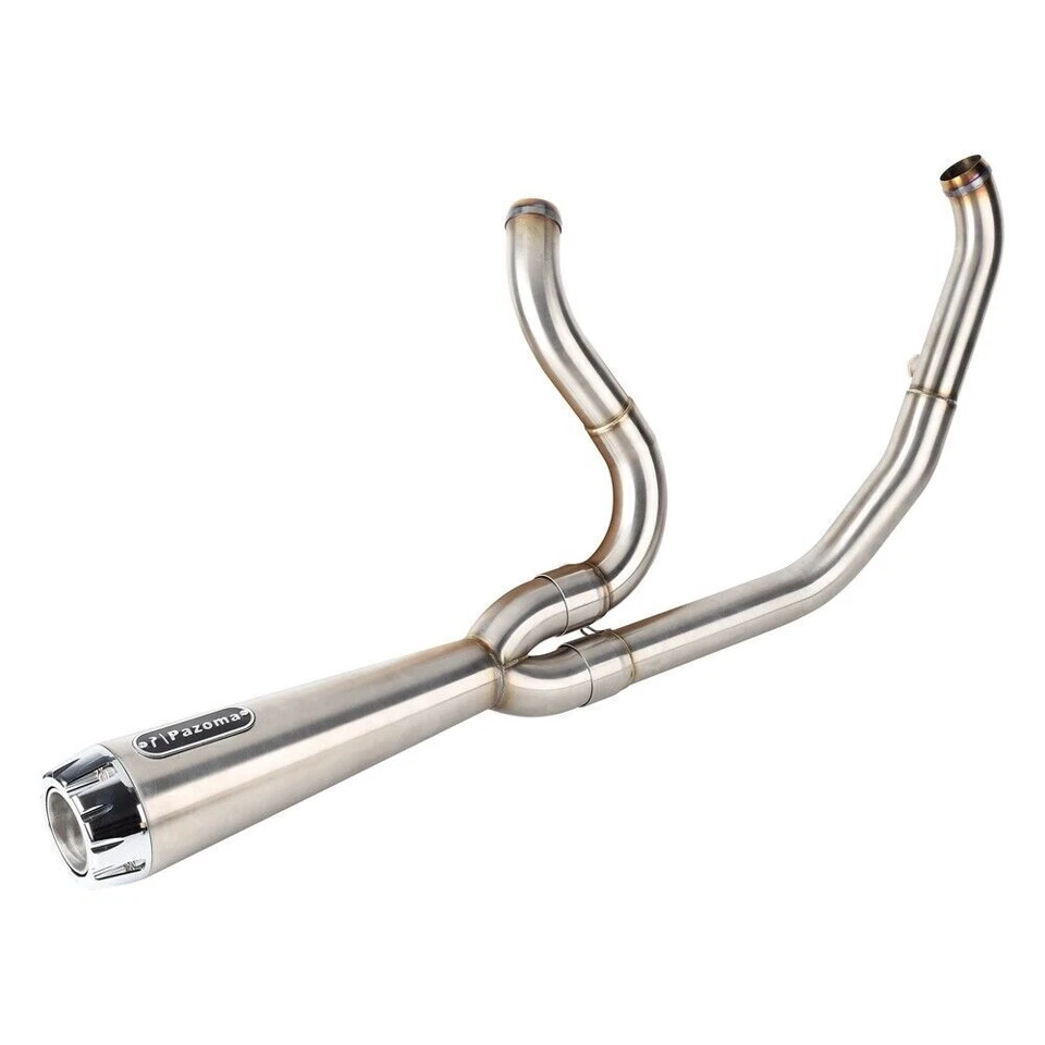 Sistemas de silenciador de escape 2 en 1 para Harley Street Bob FXBBS 114 FXBB 2018-2024 Foto 3 de 4