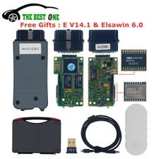 Original Bluetooth Full Chip UDS 6154A V166 Car Diagnostic Tool Free Ship