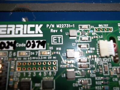 MERRICK GENETIX COLOR DISPLAY INTERFACE MODULE M22731-1 REV 4 (221  