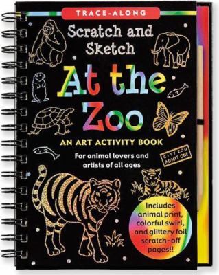 Scratch and Sketch Trace-Along Ser.: At the Zoo Scratch and.. Plastic Damaged