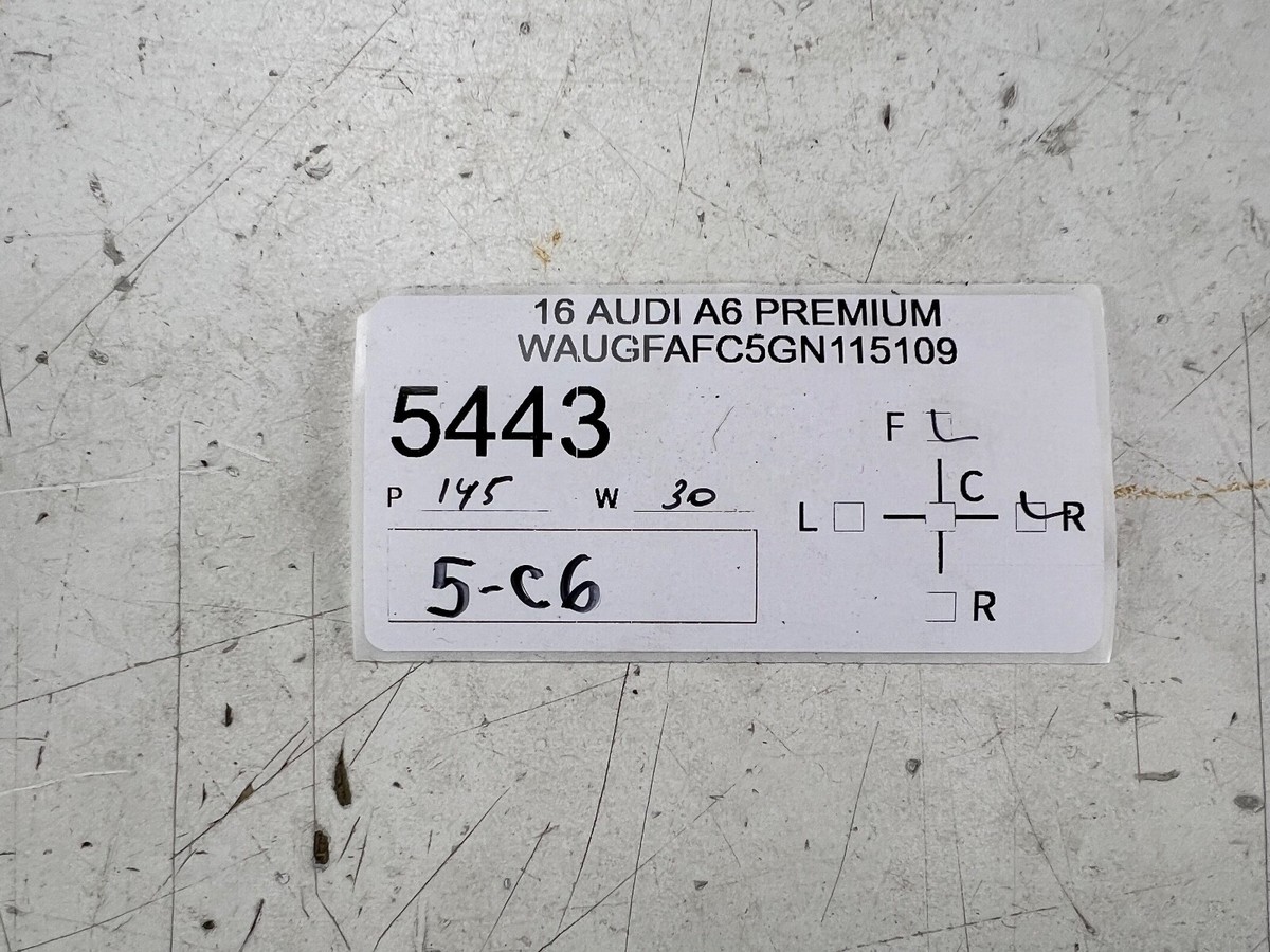 CLASS:y サイン 2012-2018 AUDI A6 C7 FRONT RIGHT PASSENGER SIDE INTERIOR DOOR