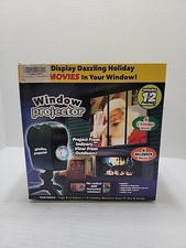Star Shower Window Wonderland Window Projector 6 Christmas 6 Halloween Movies