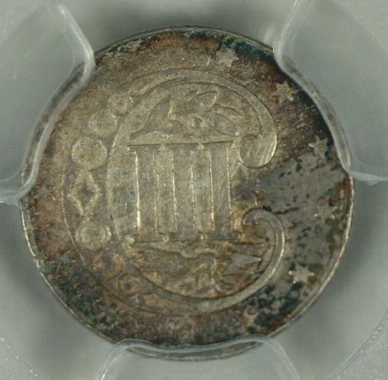 1858 3CS. .03. PCGS XF40. - Image 2 of 4