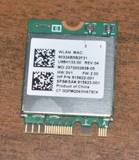 REALTEK RTL8822BE Wireless 802.11AC WLAN Bluetooth 4.2 WIFI Card 915622-001