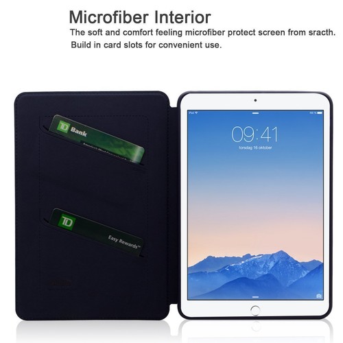 Luxury Leather Case Ultra Thin Smart Auto Sleep Cover For iPad Air Mini Pro 9.7 - Picture 18 of 43