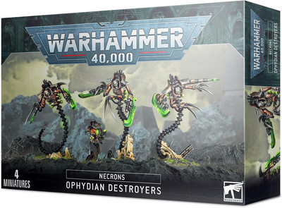 - Warhammer 40,000 - Necrons: Ophydian Destroyers, Black