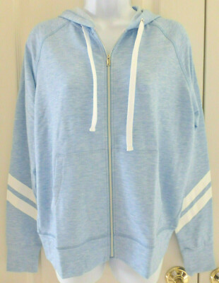 SALE!!!  WARRIOR by Danica Patrick Jersey Hoodie, Blue, Size M, NWT