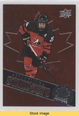 2022 Upper Deck Team Canada Juniors Sparkling Standouts Spencer Sova READ 07dz