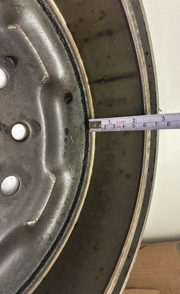 NOS 60-?FORD F100 TRUCK L/R FRONT BRAKE DRUM 11" 5x5 1/2"LUG PATTERN C0TZ-1125-A - Image 3 of 4