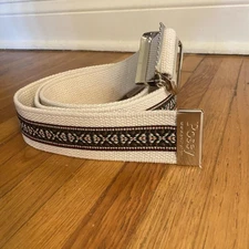 Posey Gait Transfer Belt 6529 52" Cotton Metal Buckle Medical Rehab Mobility Aid