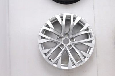 1x Alufelge 18 Zoll 8.0'' 5x112 25ET Glanz Silber 760601025H VW Touareg Rim Wheel