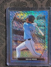 2026 LEAF METAL DEAN MOSS PLATINUM SHIMMER PRISM CARD SSP/8