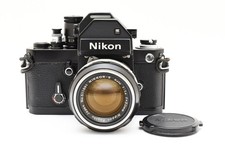 Nikon F2 Photomic Black 35mm SLR Film Camera NIKKOR-S 50mm F1.4 From JAPAN 2578