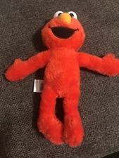 9" Elmo Toy for Toddlers & Preschoolers, Sesame Street Mini Plush Elmo Doll