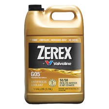 Zerex Zxgo5ru1 Antifreeze Coolant, 1 Gal., Rtu