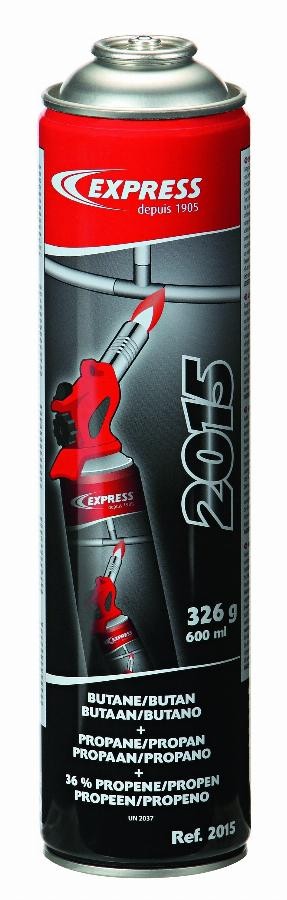 Cartouche de gaz 2015 Express évite les baisses de pression sur lampe 351