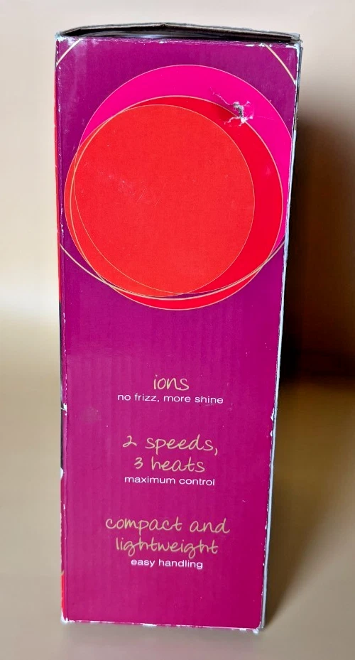 Remington All That Speed Dry 1875 Watts No Frizz Ion Compact Hair Dryer D-3310 - Image 4 of 4