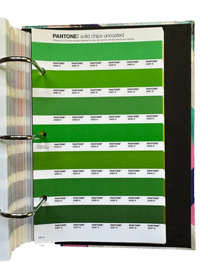 Pantone Solid Uncoated Chips Book PMS Color Reference GP1608N For