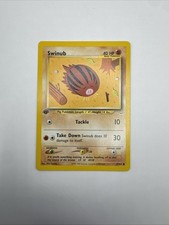 Swinub 57/64 Neo Revelation 1st Edition Basic 40 HP Common Regular Pokémon Card
