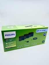 Philips Grits Gardenlink Low-Voltage Outdoor Light 3 Pack, IP44 Water Resistant