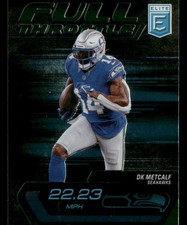2024 Panini Donruss Elite - Full Throttle DK Metcalf #2 Green