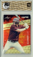 Jace LaViolette 2024 Leaf HYPE Metal HM06 Gold Superfractor Proof 1/1 Rookie