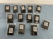 Seismic Audio Professional XLR Black Stainless Steel Wall Plates  LOT of 13 NEW!