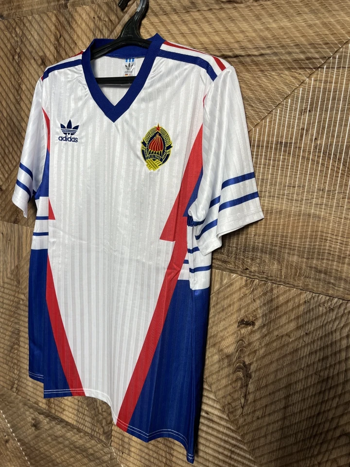Camiseta Yugoslavia 1990 1991 Talla XL Visitante Reedición Camiseta Fútbol De Colección Foto 3 de 4