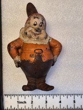 VNTG 1930s Seiberling Walt Disney Śnieżka Siedmiu krasnoludków Szczęśliwa figurka