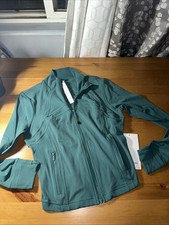 New Lululemon Define Jacket Nulu   Size 10 All Green