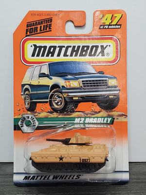 Matchbox Heroes Series M2 Bradley IFV #47/75 1998 Diecast Sealed NIP