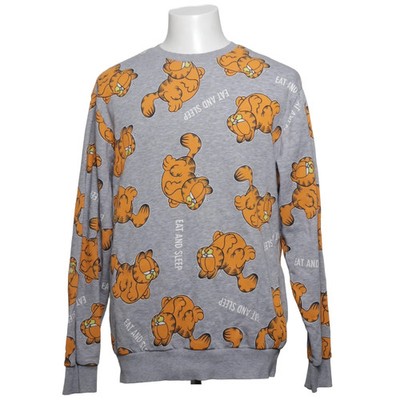 Divided by H&M, Sweatshirt, Größe: M, Grau/Orange #aKB