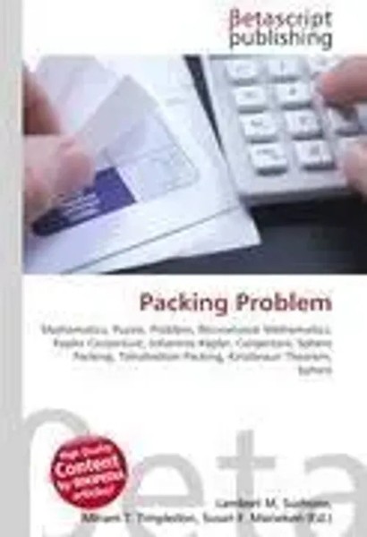 Lambert M. Surhone (U. A.) | Packing Problem | Taschenbuch | Englisch (2026)-image