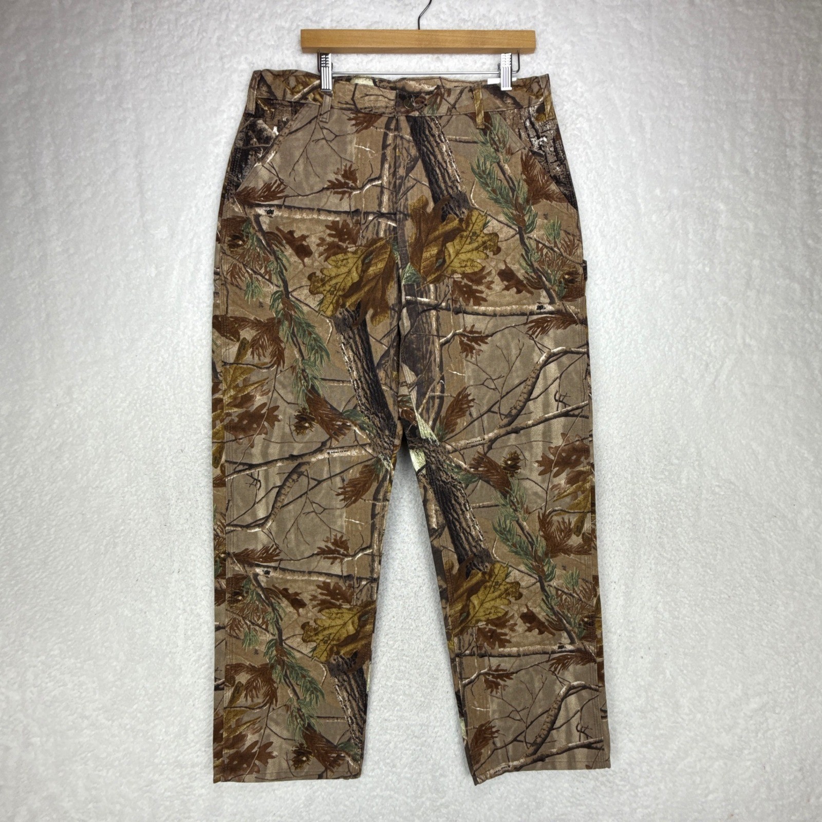 Carhartt Work Camo AP Dungaree Fit Pants Mens 36X32 B235 CAP Camo NWT NOS thumbnail 2