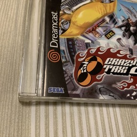 Crazy Taxi 2; CIB (Sega Dreamcast, 2001) Tested working! Back Case Crack! Rare!