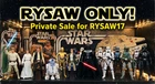 RYSAW ONLY RYSAW17 PRIVATE SALE COMPLETE Vintage Star Wars Action Figure Droids