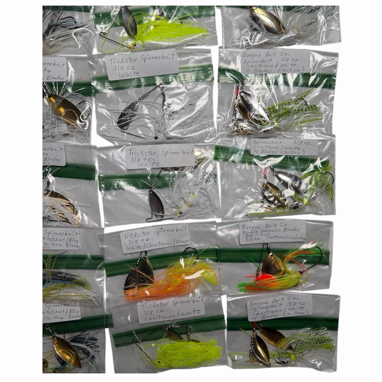 Terminator Trickster Strike King Booyah Spinnerbait Lot Assorted 3/8 oz Fishing - Image 3
