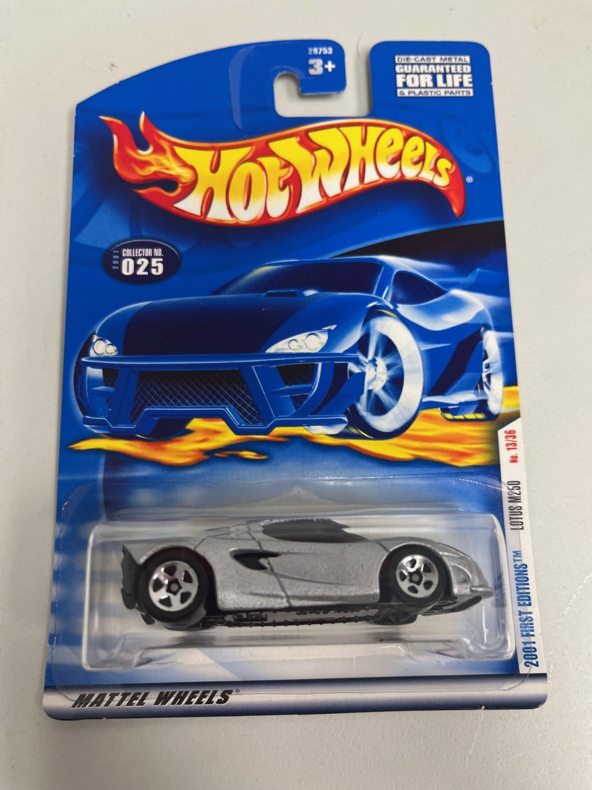 Hot Wheels 2001 First Editions Lotus Project M250 13/36 Collector 025 A109