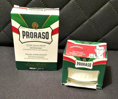 Proraso Pre-shave cream + After Shave Refreshing Balm - Eucalyptus and Menthol