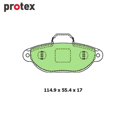 Protex Ultra Ceramic Plus Brake Pad Set DB3249